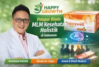 Happy Growth pelopor bisnis MLM kesehatan holistik di Indonesia Happy Growth pelopor bisnis MLM kesehatan holistik di Indonesia
